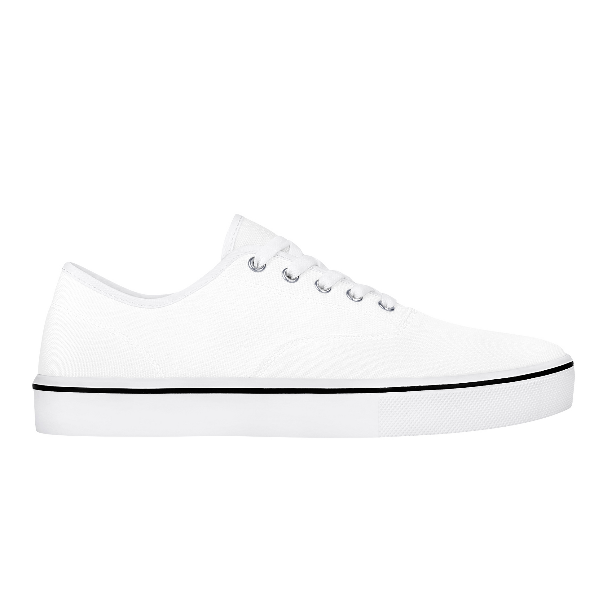 WhiteLine Core Canvas Sneakers - Custom Shoes Store