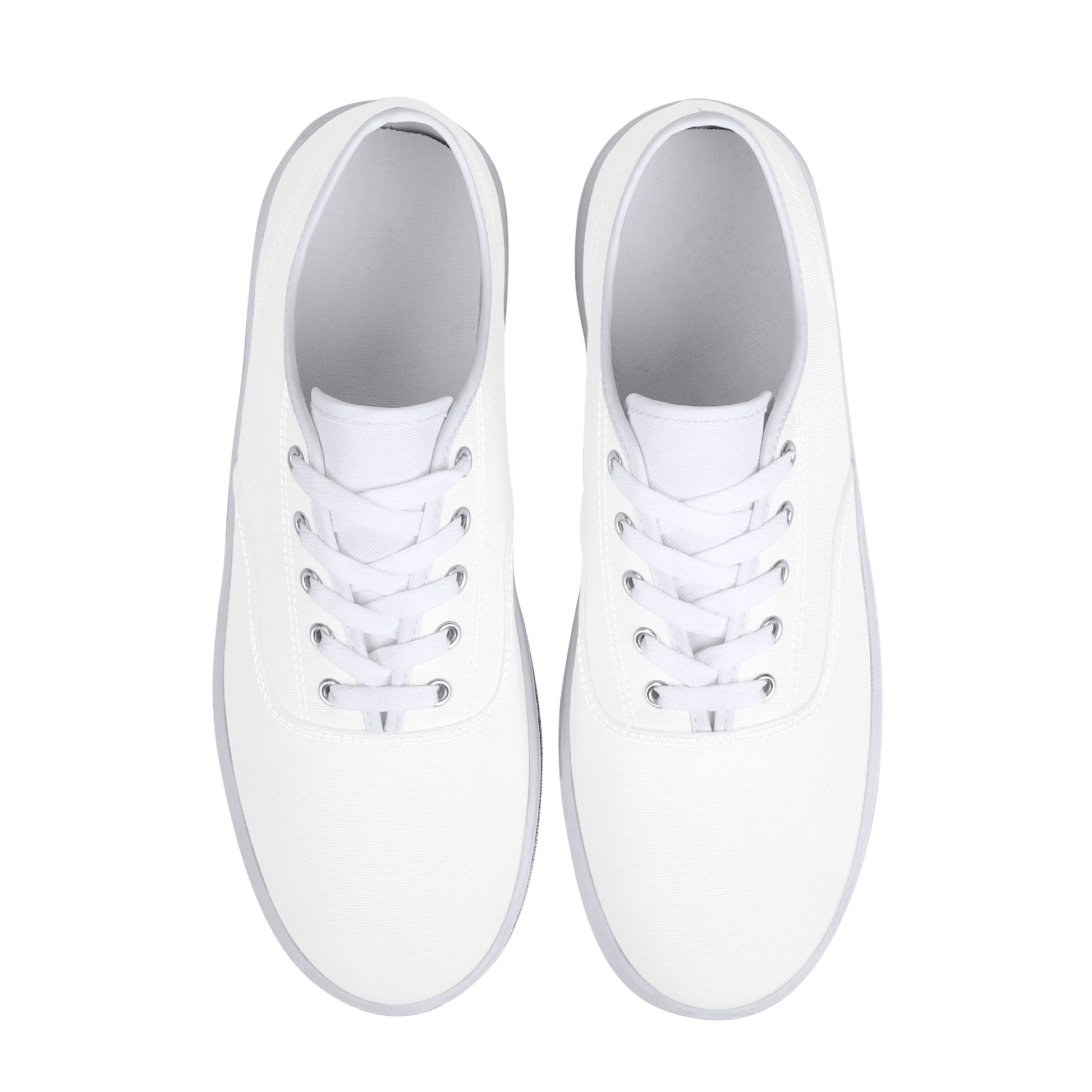 WhiteLine Core Canvas Sneakers - Custom Shoes Store