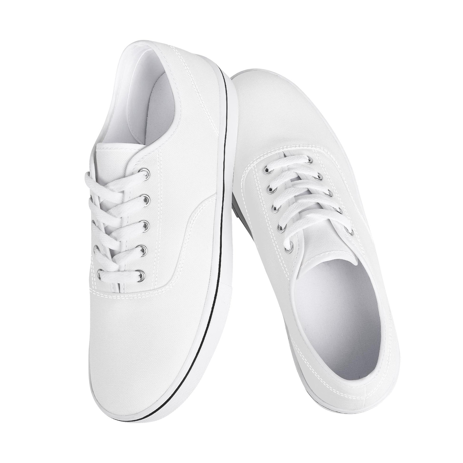 WhiteLine Core Canvas Sneakers - Custom Shoes Store