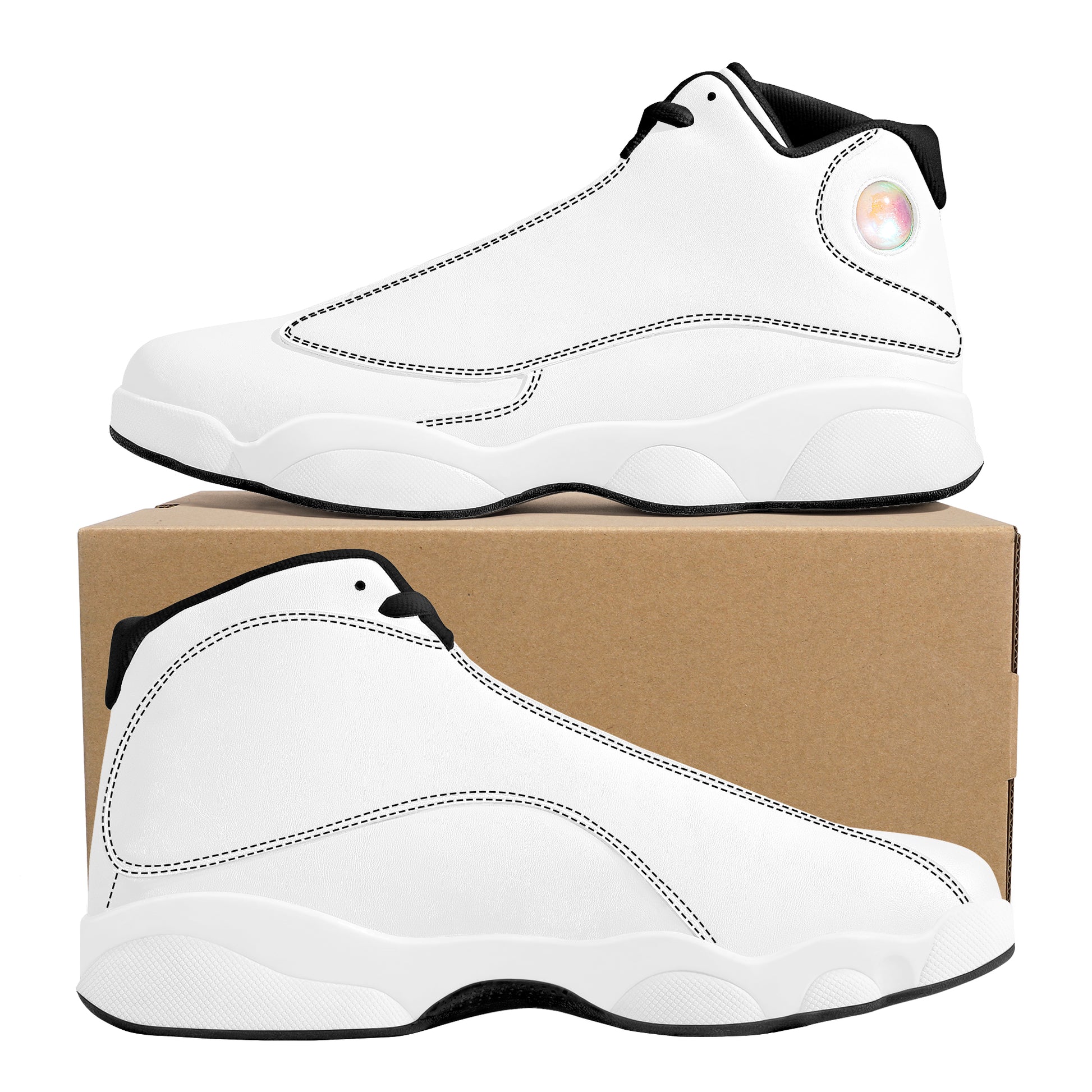 NovaEdge Reflect High-Tops - Custom Shoes Store