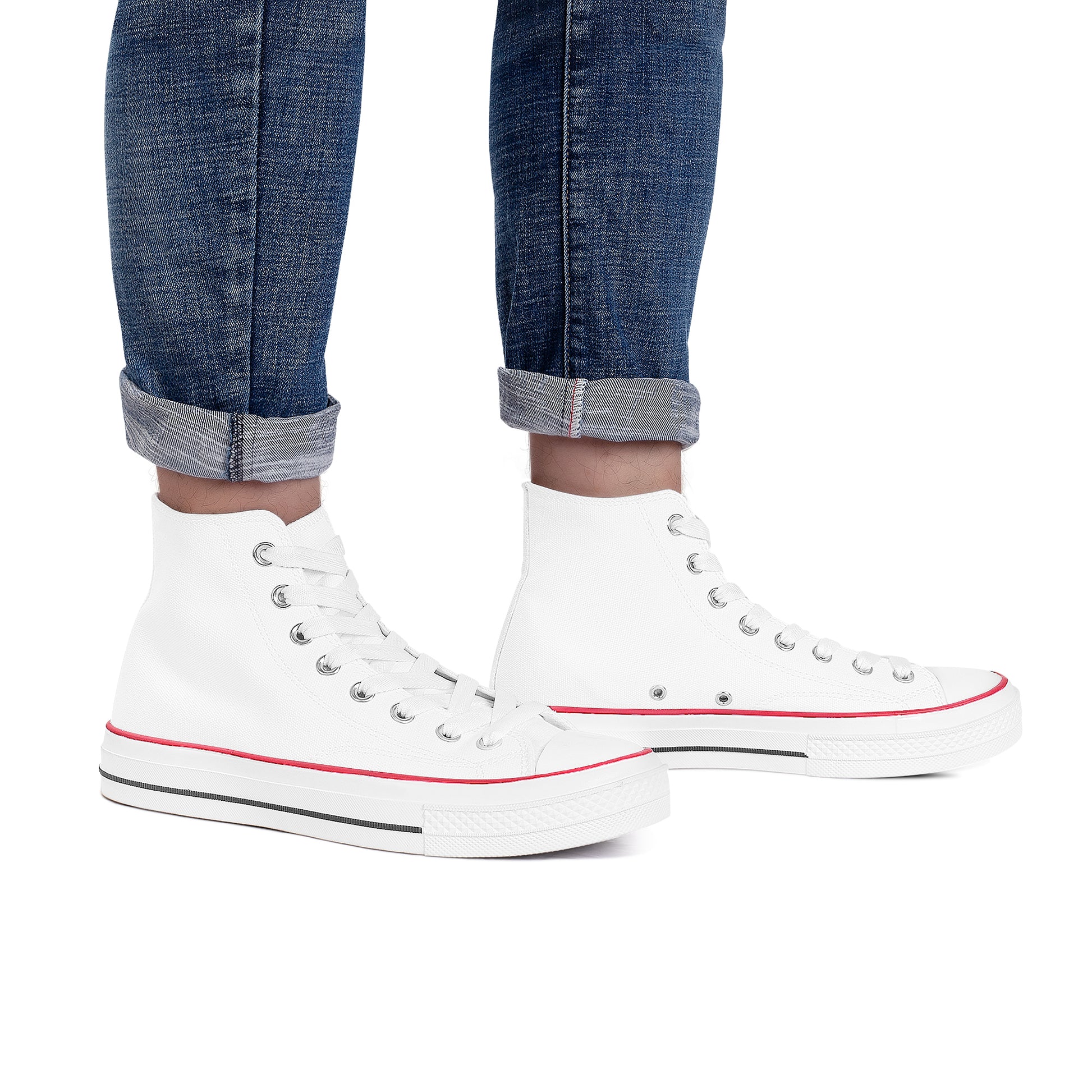 Redline Classic High-Tops - Custom Shoes Store