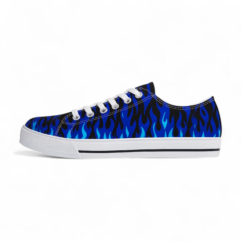 StripeCraft Custom Low-Tops - Custom Shoes Store