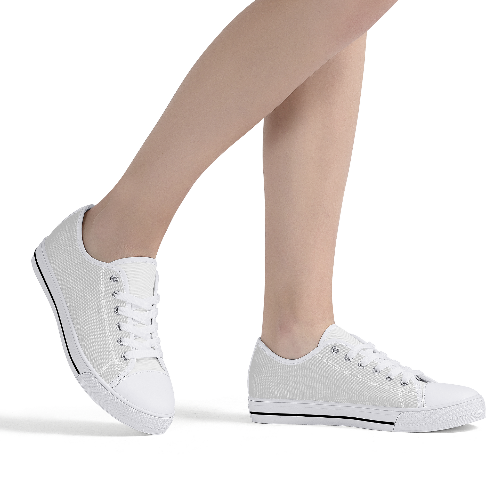 StripeCraft Custom Low-Tops - Custom Shoes Store