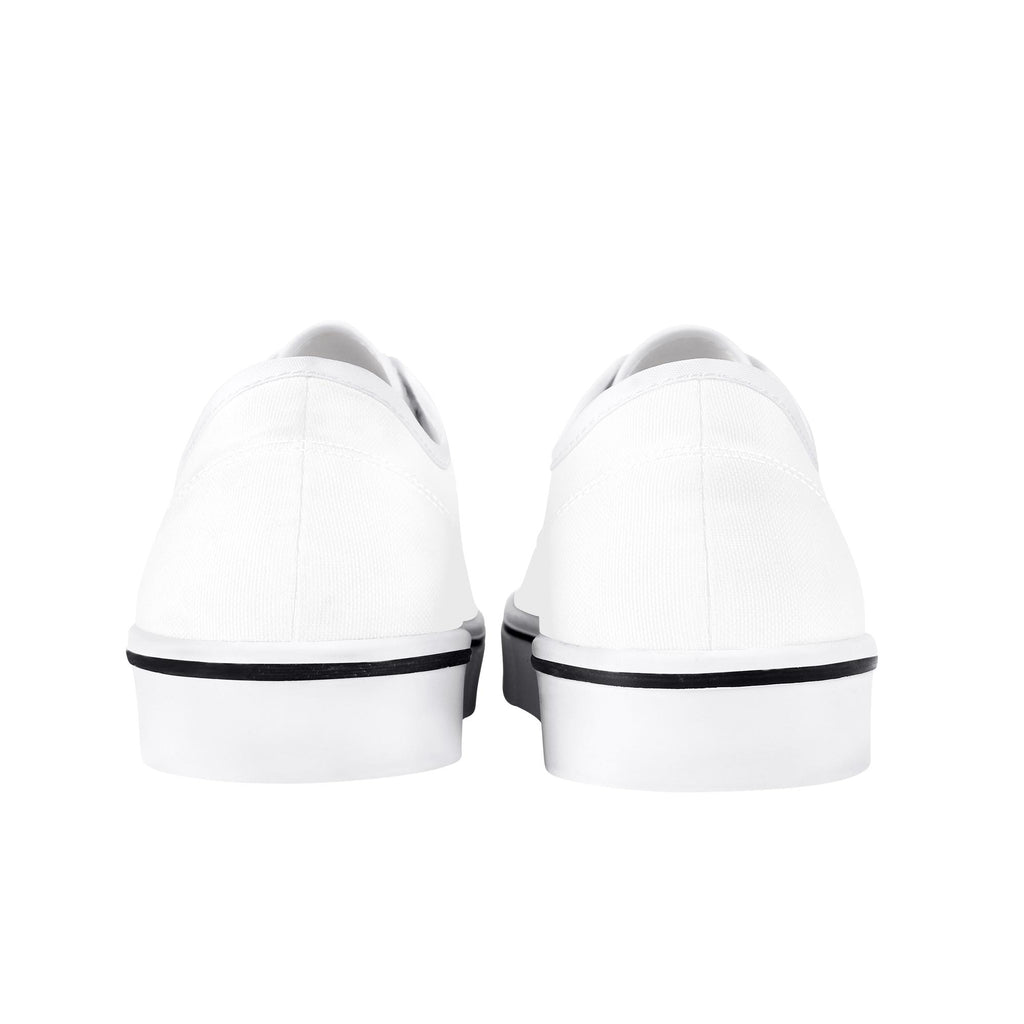 WhiteLine Core Canvas Sneakers - Custom Shoes Store