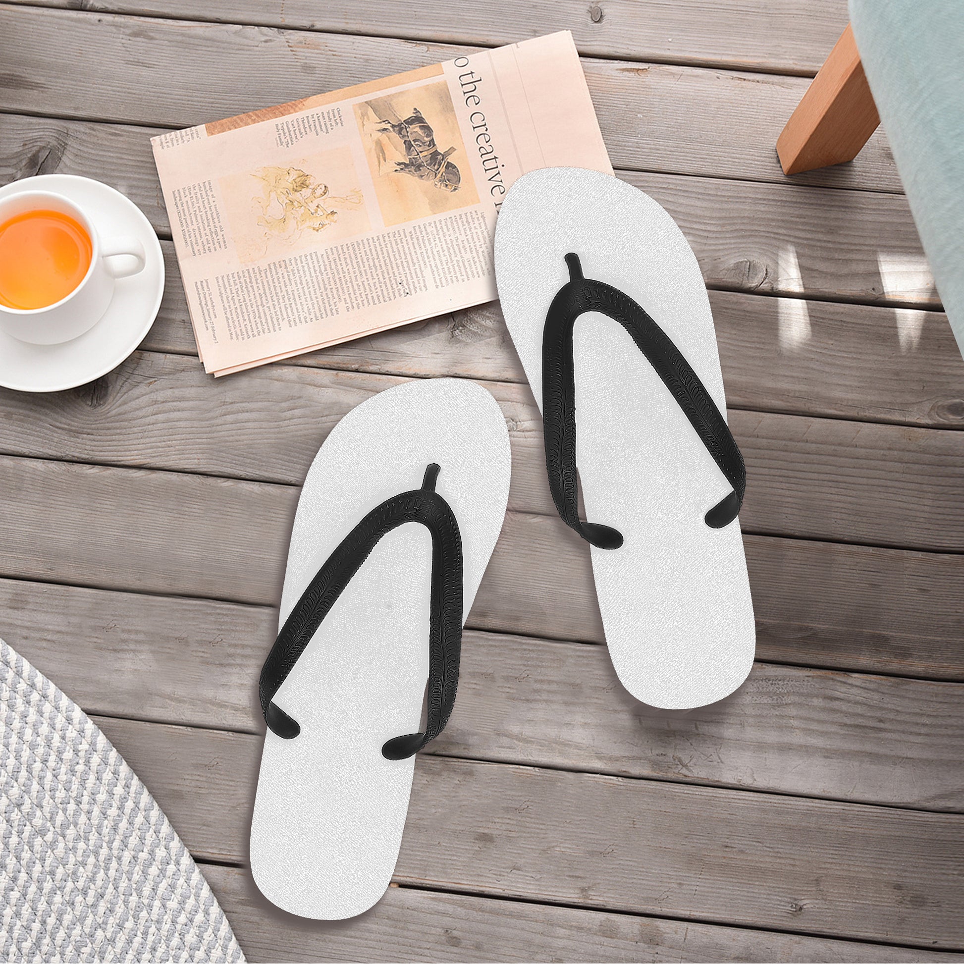Unisex EVA Foam Flip-Flops - Custom Shoes Store
