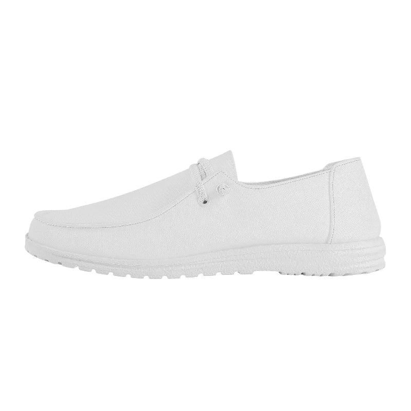 DriftEase Canvas Loafers - Custom Shoes Store