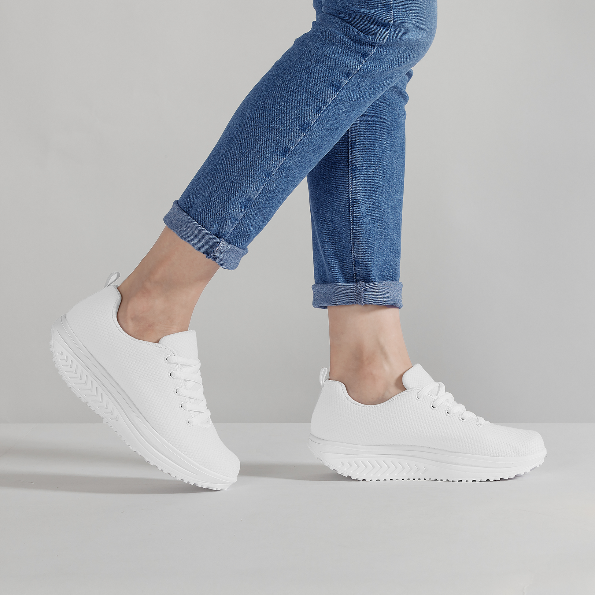 StrideLift Mesh Rockers - Custom Shoes Store
