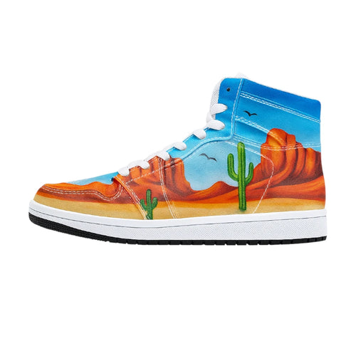 AetherCore Vegan High-Tops - Custom Shoes Store