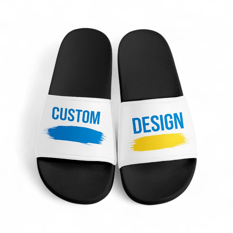 Strap Slide Sandals - Custom Shoes Store