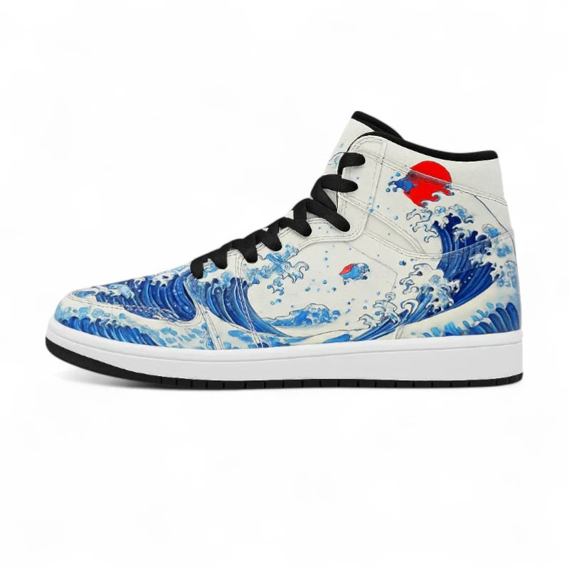 NovaRise Whiteout Sneakers - Custom Shoes Store