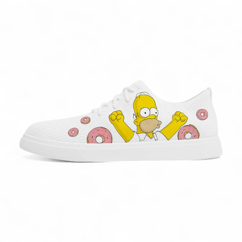 WaveKnit Low-Top Sneakers - Custom Shoes Store