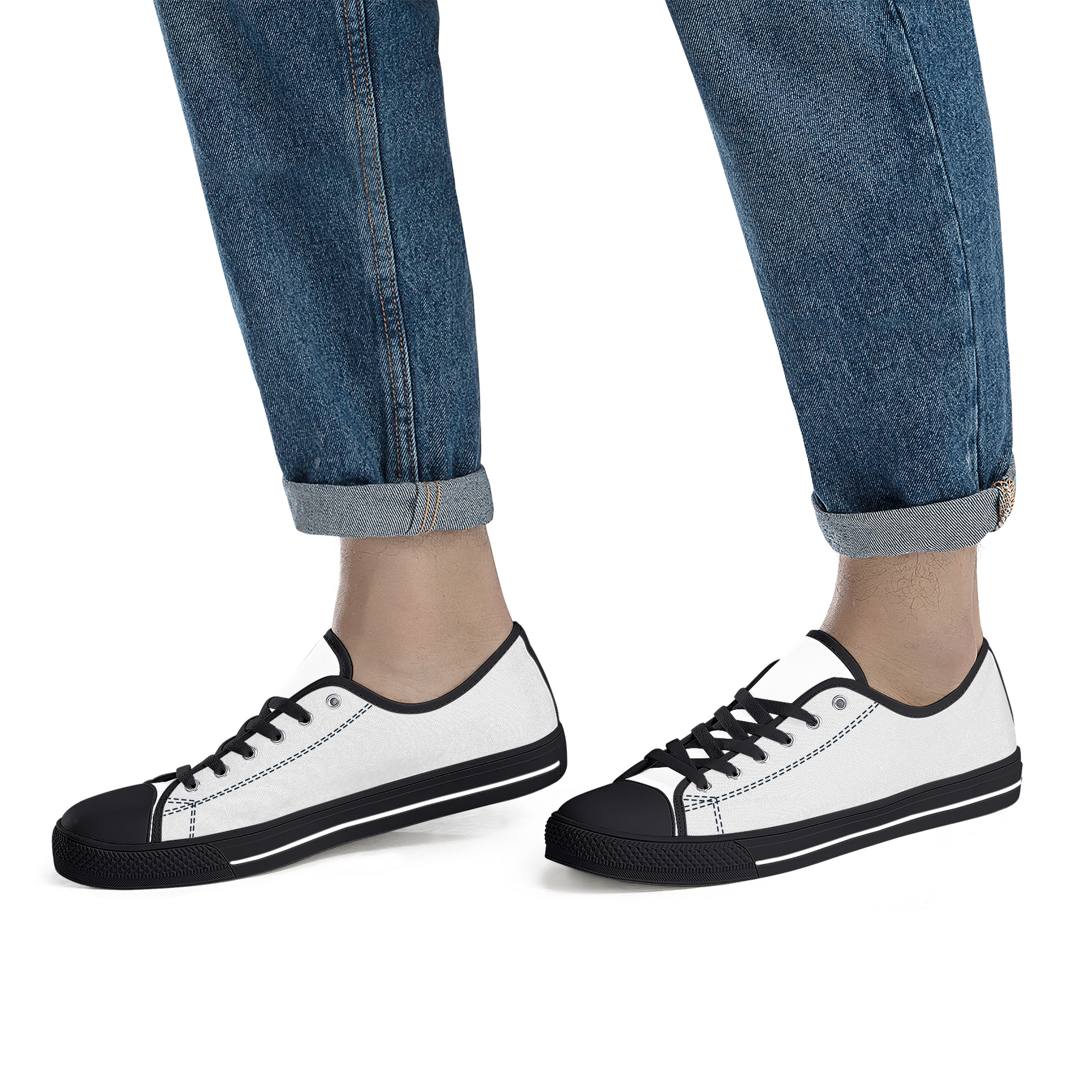InkLine Custom Canvas Low-Tops - Custom Shoes Store