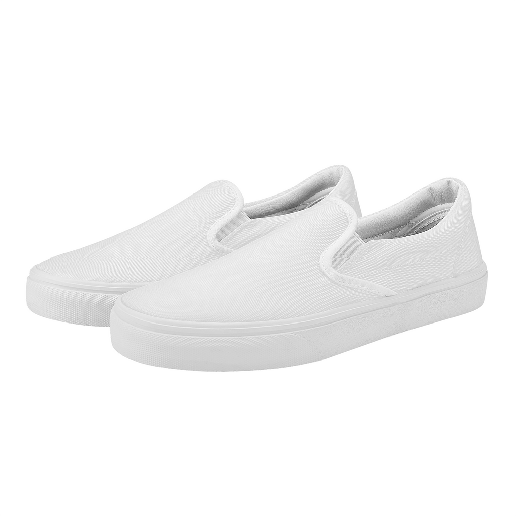 GlideCore Canvas Slip-Ons - Custom Shoes Store