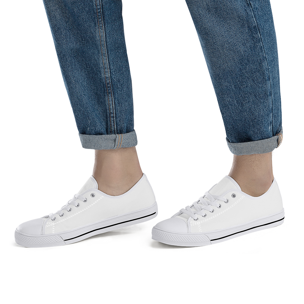 StripeCraft Custom Low-Tops - Custom Shoes Store