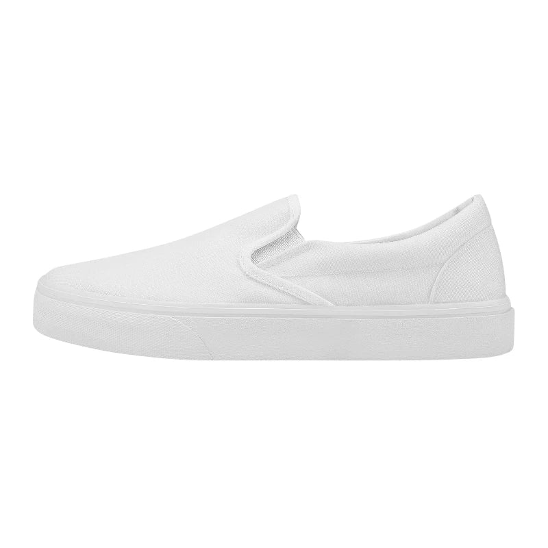 GlideCore Canvas Slip-Ons - Custom Shoes Store