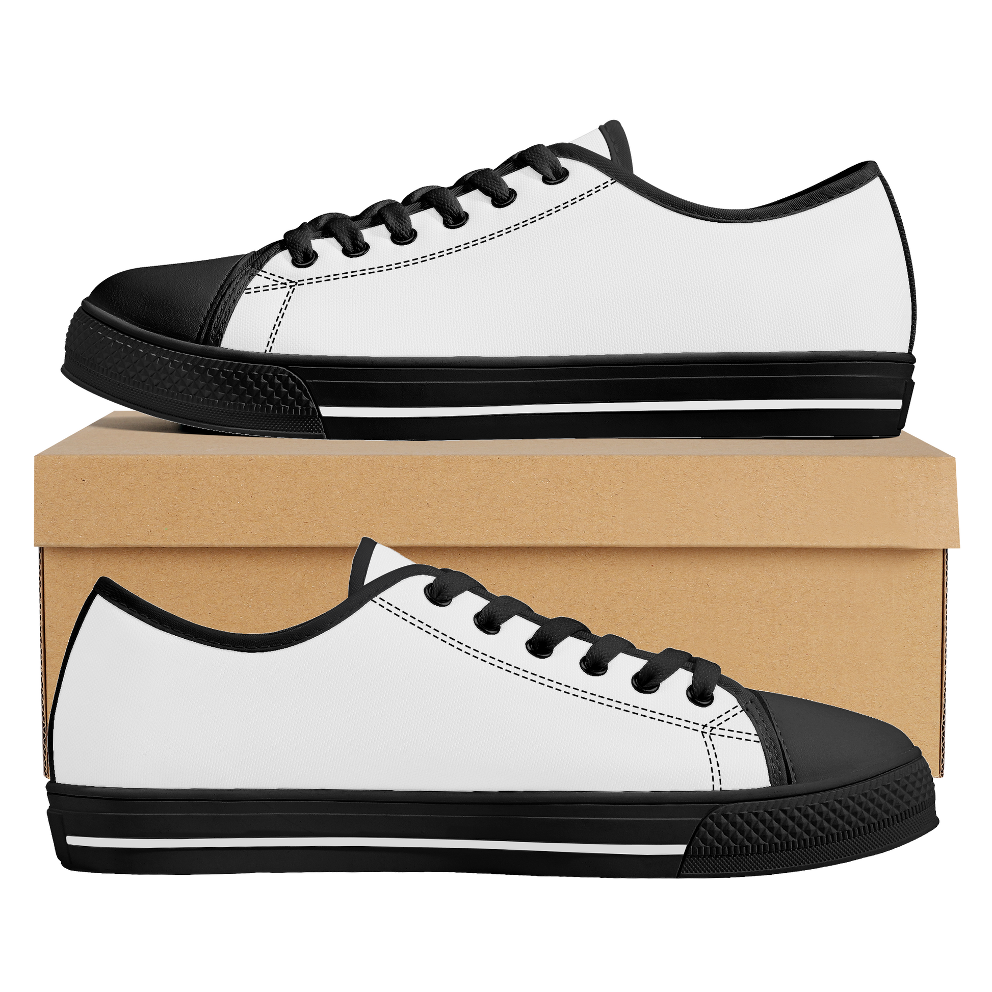 InkLine Custom Canvas Low-Tops - Custom Shoes Store