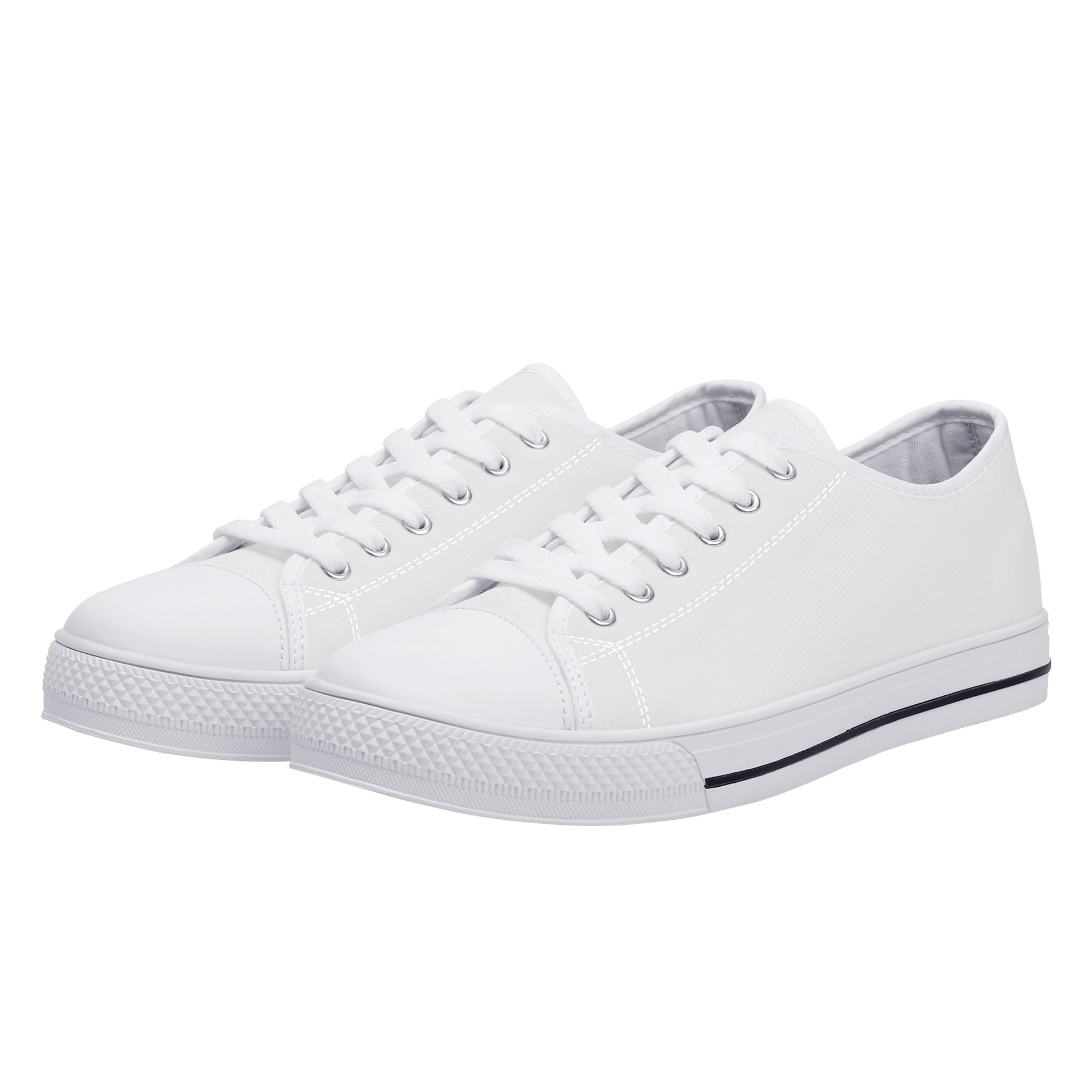 StripeCraft Custom Low-Tops - Custom Shoes Store